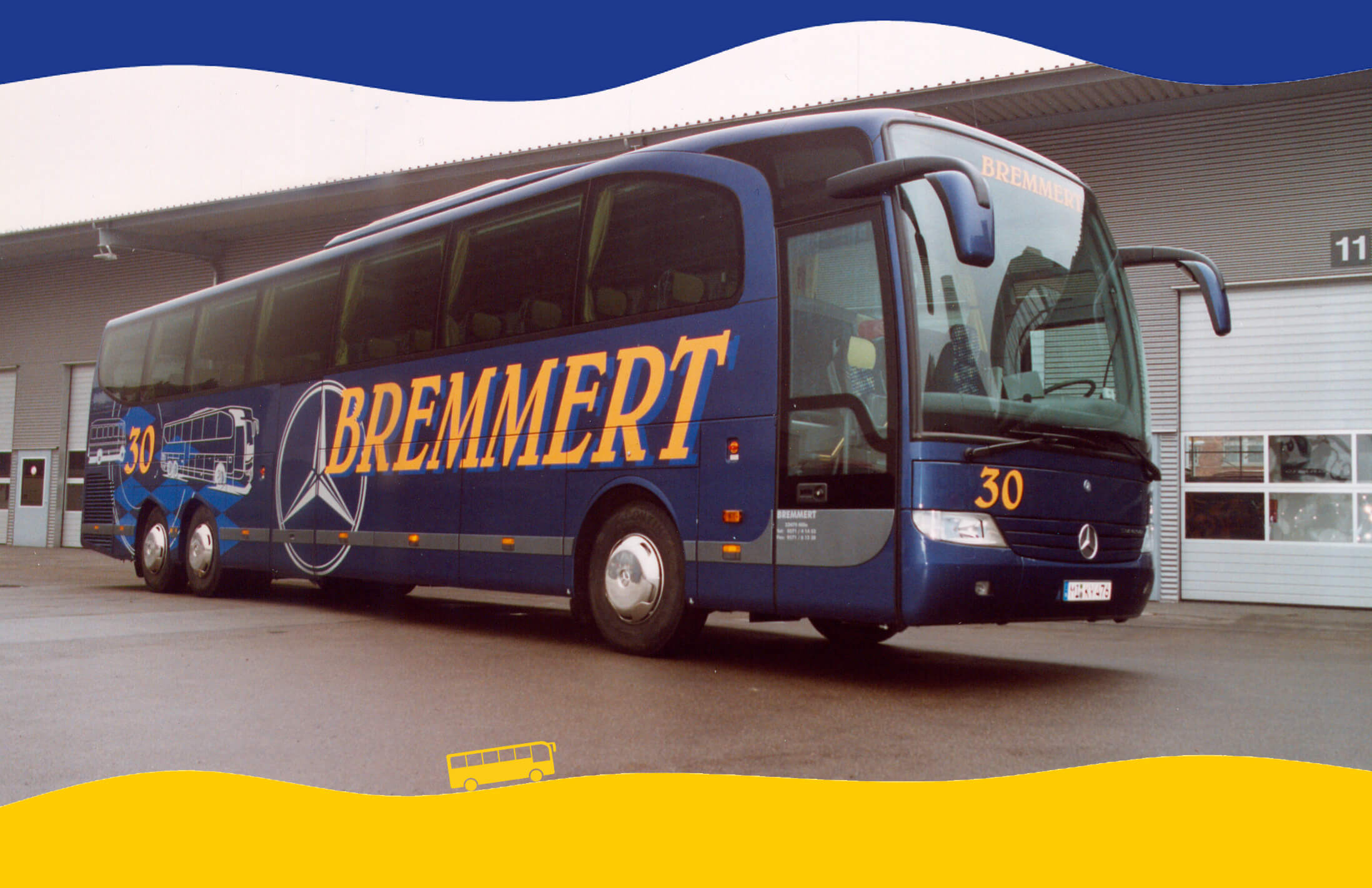 Bus zum 30ten Jubiläum